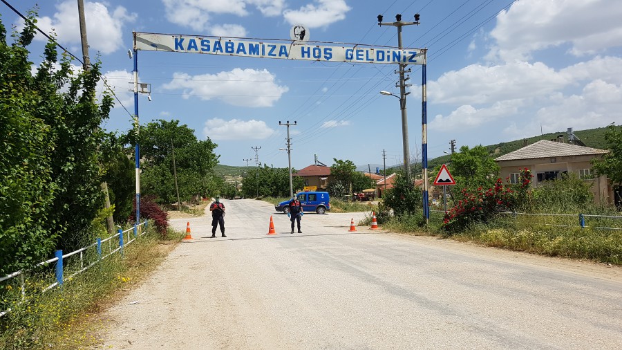 Beykonak Mahallesi’nde Karantina
