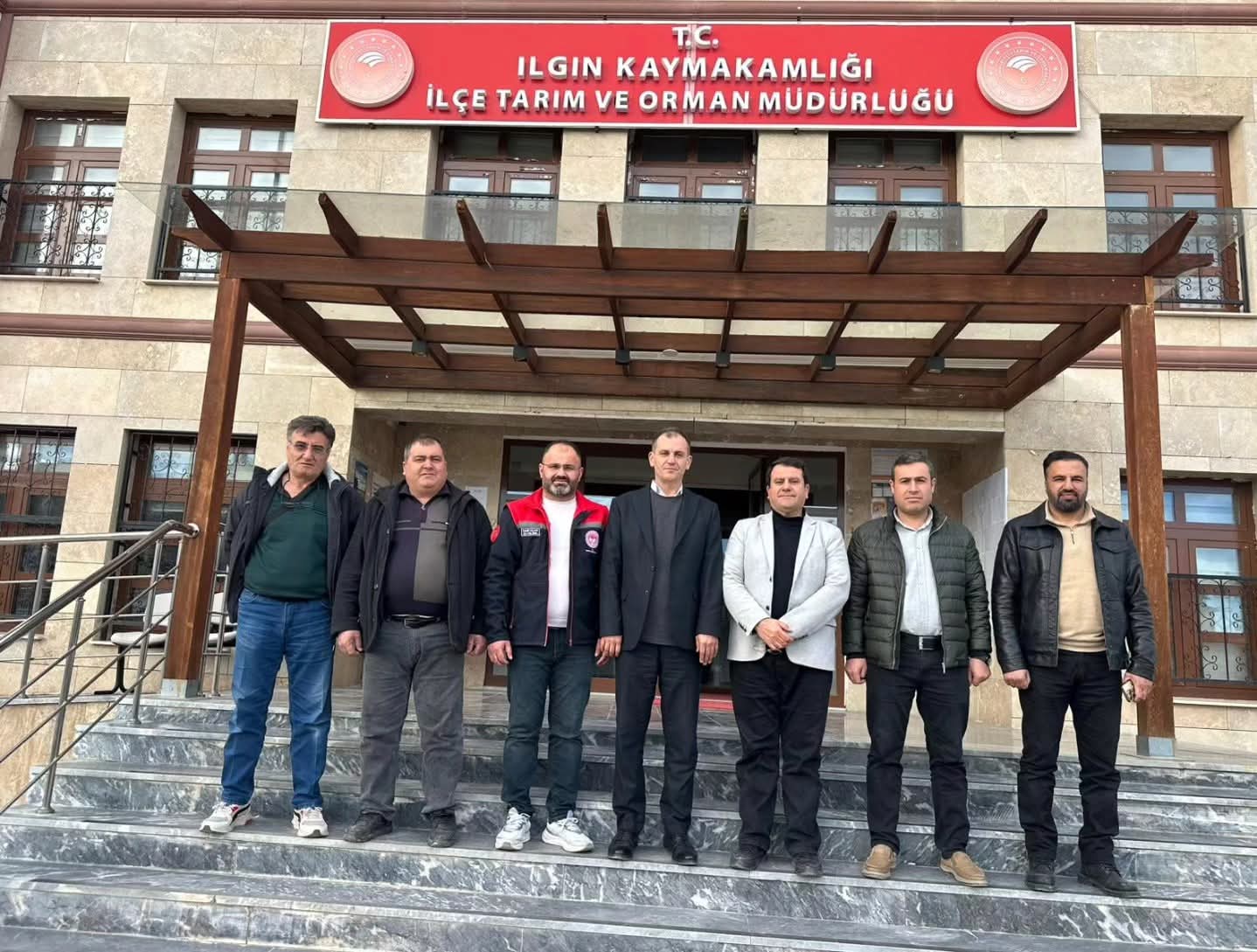 Basın Camiasının önde Gelen İsimleri İlçe Tarım Müdürünü Ziyaret